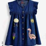 فستان جينز بناتى