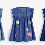 فستان جينز بناتى